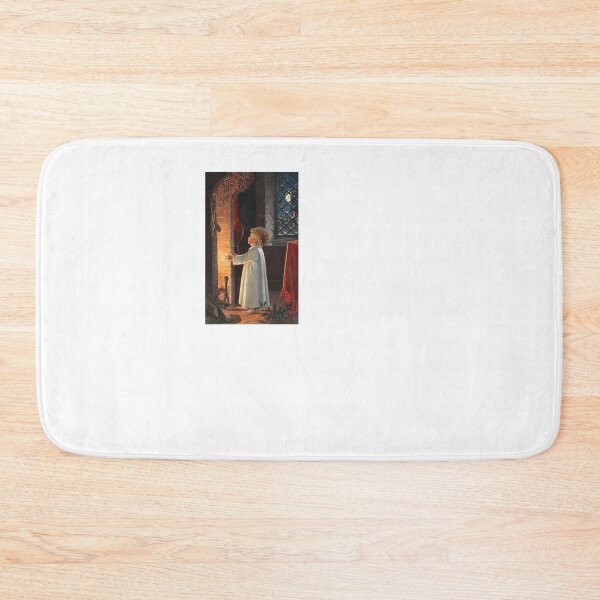Item preview, Christmas Image Depicting A Fireplace, Stockings And A Child designed and sold by Oldetimemercan.
