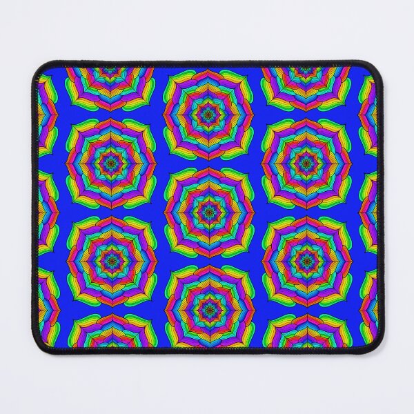 Item preview, Rainbow Flower Mandala designed and sold by ClydescopeCreat.