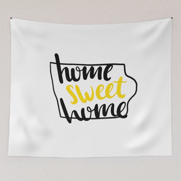Item preview, Home Sweet Home Iowa designed and sold by arielmacon.