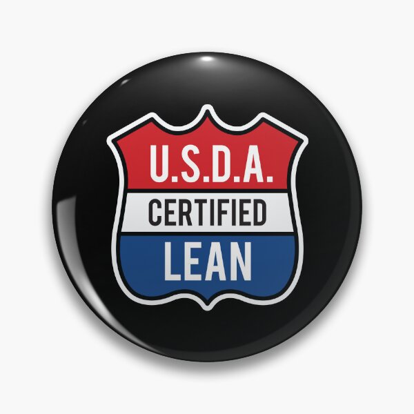Item preview, USDA Certified Lean designed and sold by TheDesignIgloo.