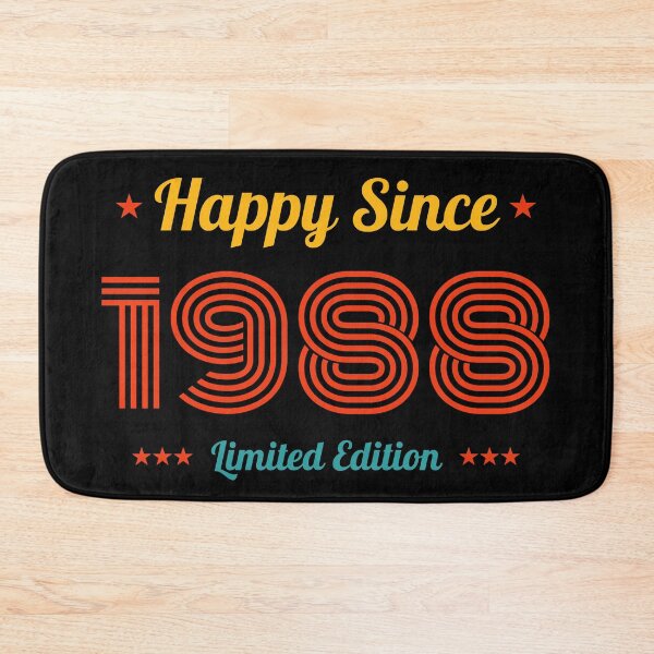 Item preview, VINTAGE HAPPY SINCE 1988 LIMITED EDITION BIRTHDAY GIFT IDEA designed and sold by Kipcio.