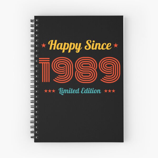 Item preview, VINTAGE HAPPY SINCE 1989 LIMITED EDITION BIRTHDAY GIFT IDEA designed and sold by Kipcio.