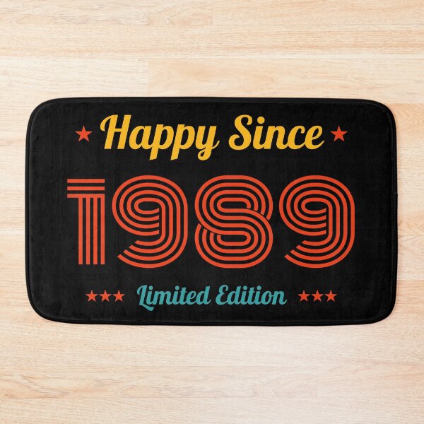Item preview, VINTAGE HAPPY SINCE 1989 LIMITED EDITION BIRTHDAY GIFT IDEA designed and sold by Kipcio.