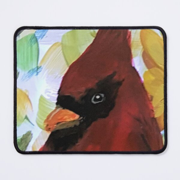 Item preview, Cardinal Painting of Male Bird designed and sold by KVELKY.