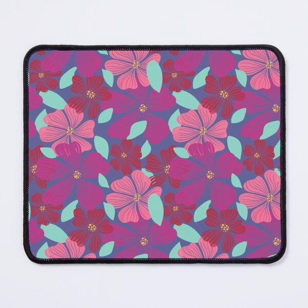 Item preview, Tropical flowers cool tones  designed and sold by Miriam Omura.