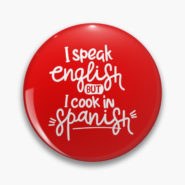 Item preview, I speak in english, but i cook in spanish designed and sold by LatinoPower.