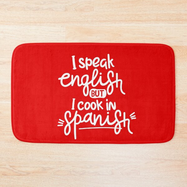 Item preview, I speak in english, but i cook in spanish designed and sold by LatinoPower.