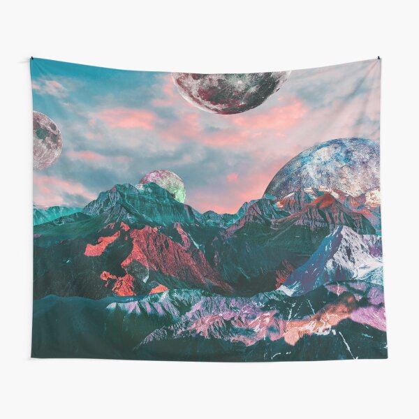 Over The Moon Tapestry