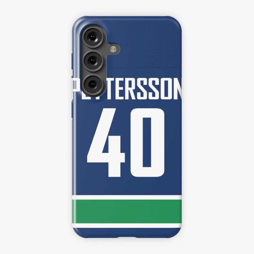 Vancouver Canucks Elias Pettersson Home Jersey Back Phone Case
