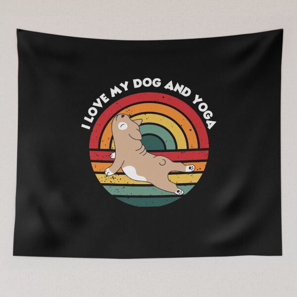 Item preview, Yoga Lifestyle - Yoga And Dog, Yoga Funny - Your own style   designed and sold by Akimatax ✯✯✯✯✯.