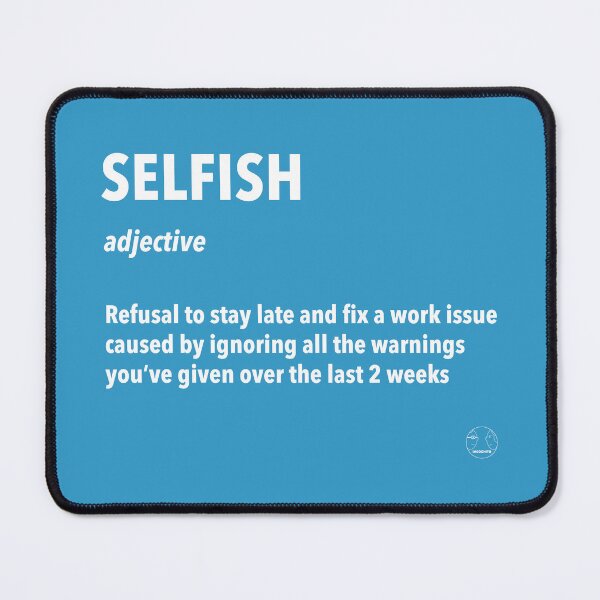 Item preview, Selfish Boss Decoder Range designed and sold by Incognito Design.