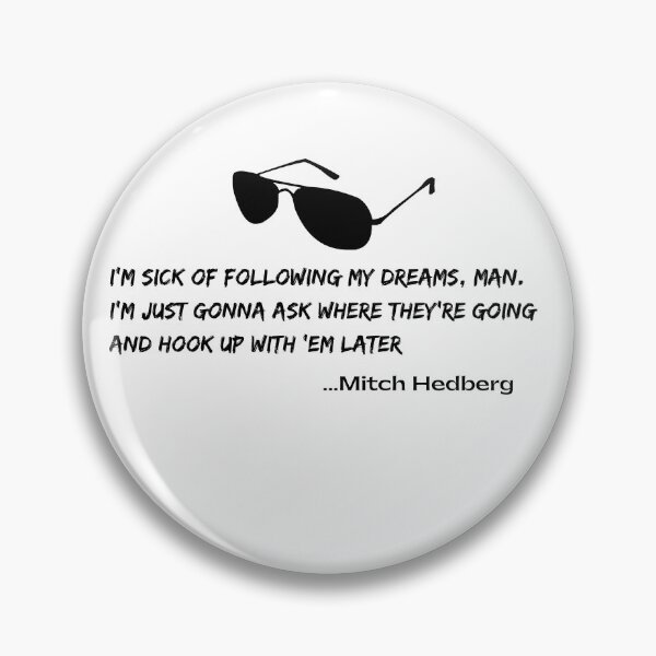 Item preview, mitch hedberg quote designed and sold by Toph Moses.
