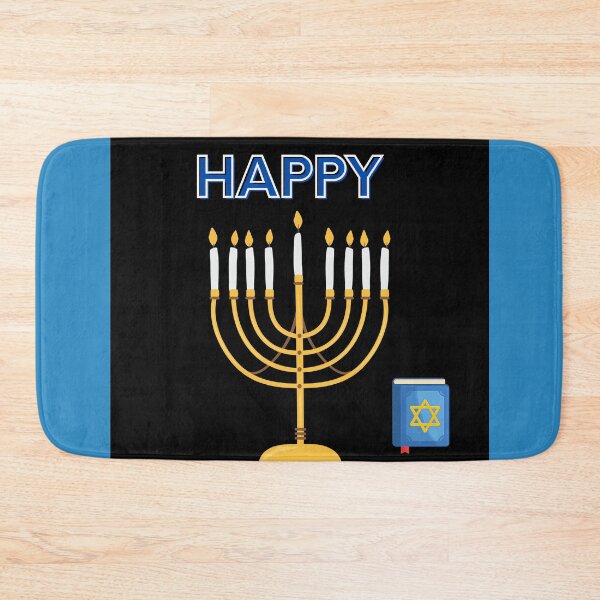Item preview, Happy Hanukkah Menorah Torah design Gifts for the holidays designed and sold by Victornewyork.