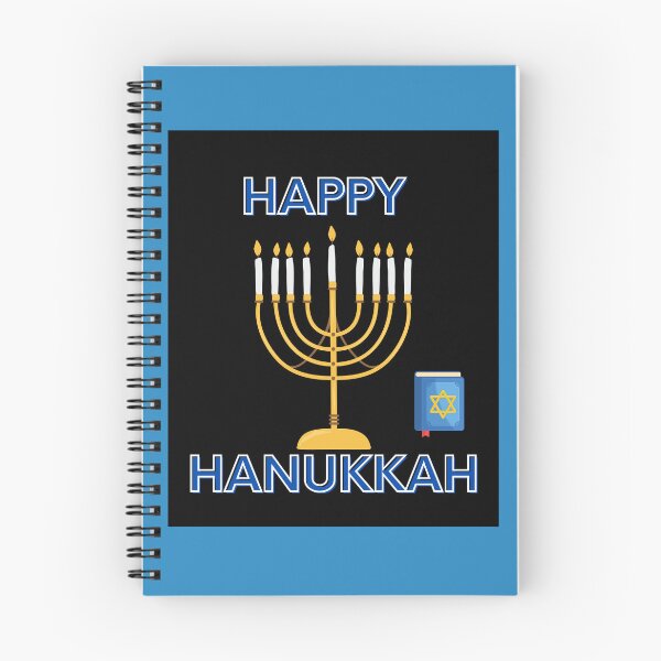Item preview, Happy Hanukkah Menorah Torah design Gifts for the holidays designed and sold by Victornewyork.