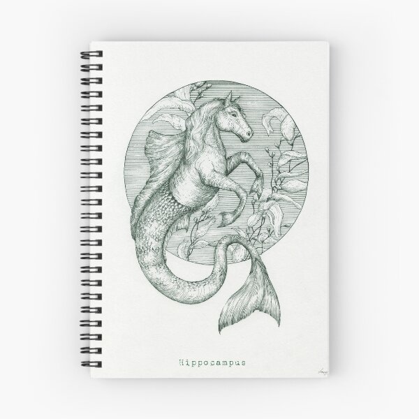 Item preview, hippocampus designed and sold by HoneyGherkin.