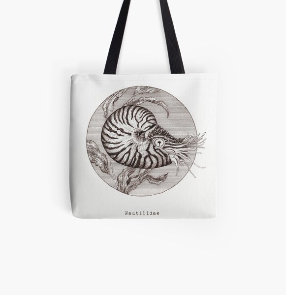 Nautilidae Allover-Print Tote Bag