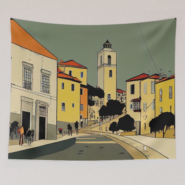 Item preview, Streets of Lisbon IV designed and sold by Myriam Iart.