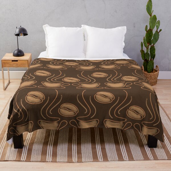 Item preview, Coffee Cup and Beans Line Art Brown designed and sold by iamKaye.