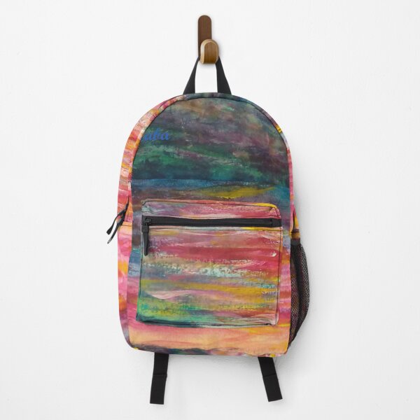 Item preview, Stunning Sunset Over Colorful Water Painting designed and sold by Aryxaba.