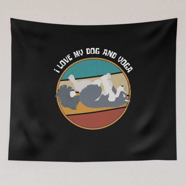 Item preview, Yoga Lifestyle - Yoga And Dog, Yoga Funny - Your own style   designed and sold by Akimatax ✯✯✯✯✯.