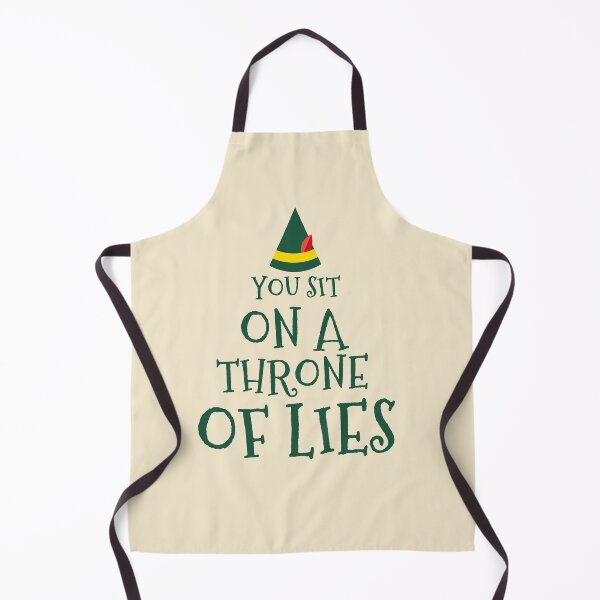 Item preview, you sit on a throne of lies,elf,elf funny,elf quote,elf movie quote,christmas designed and sold by cutedream.