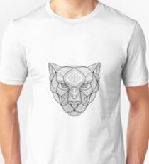 Schwarzer Panther Zentagle Unisex T-Shirt