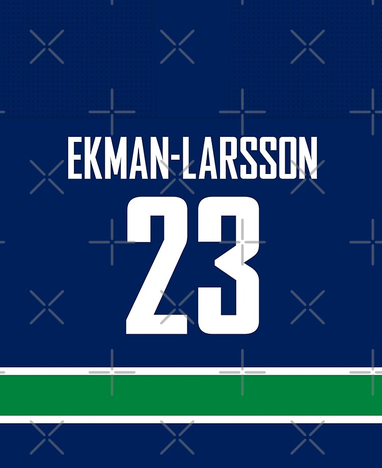 oliver ekman larsson canucks jersey