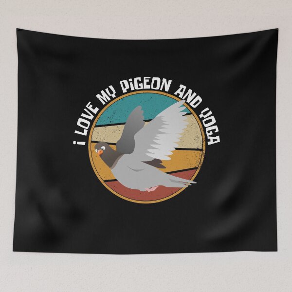 Item preview, Yoga Lifestyle - Yoga And Pigeon, Yoga Funny - Your own style   designed and sold by Akimatax ✯✯✯✯✯.