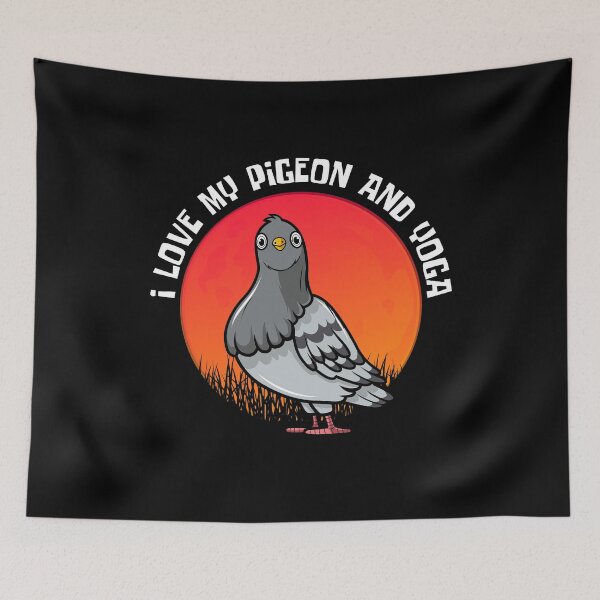 Item preview, Yoga Lifestyle - Yoga And Pigeon, Yoga Funny - Your own style   designed and sold by Akimatax ✯✯✯✯✯.
