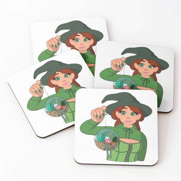 Item preview, Botanist witch designed and sold by rowandoodlezart.