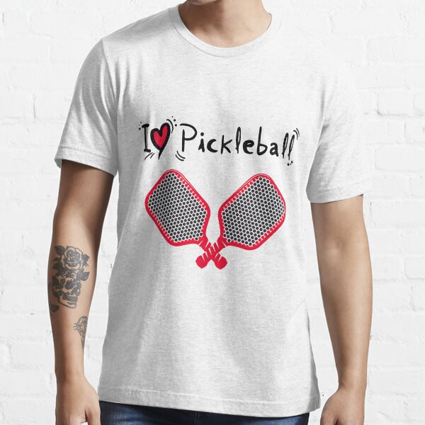 Item preview, I love Pickleball , Pickleball And Rackets Lovers Ball For Pickleball Players designed and sold by MediTees.