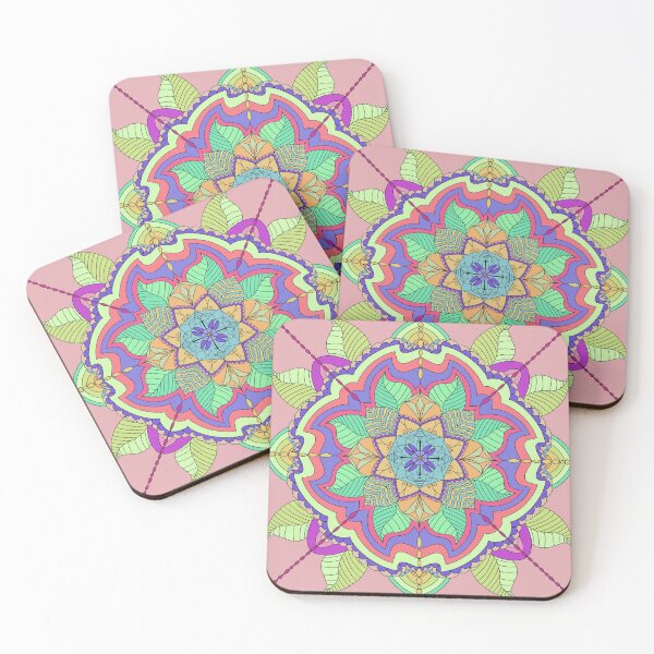 Item preview, Colorful Flower Mandala designed and sold by ClydescopeCreat.