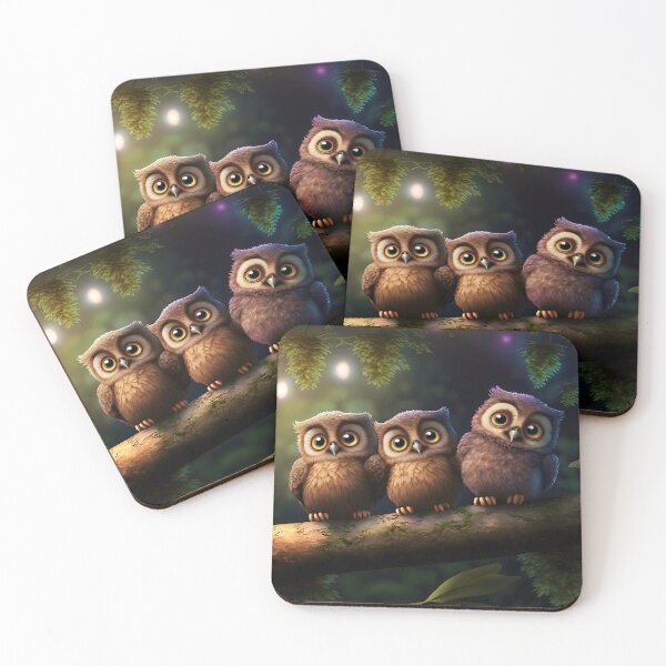 Item preview, Cute Owls Pictures designed and sold by NTGUILTY.
