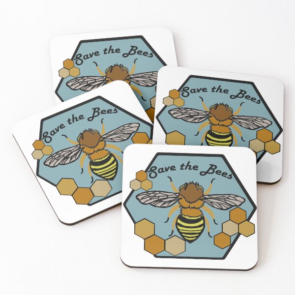 Item preview, Save the Bees designed and sold by PatchPress.