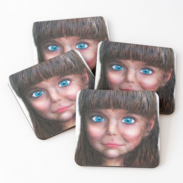 Item preview, blue eyed girl designed and sold by HenryDrae.