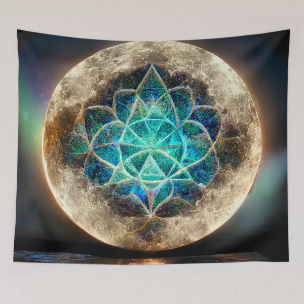 Item preview, Gratitude Moon designed and sold by 4Four4Creations.