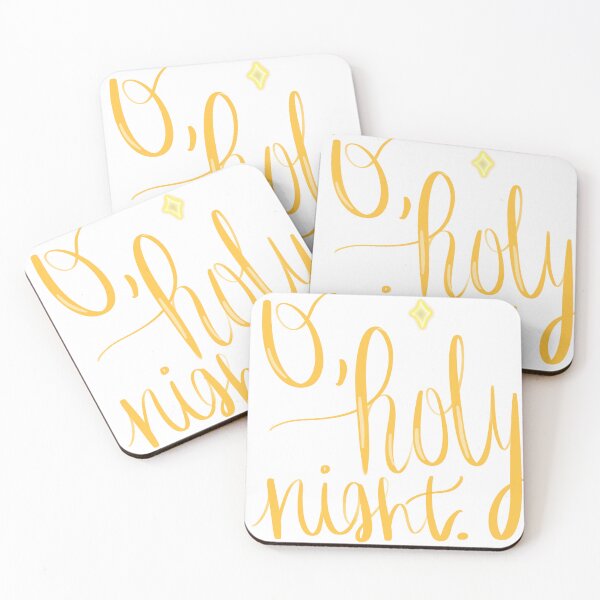 Item preview, O Holy Night Christmas Script  designed and sold by soulsongdesign.