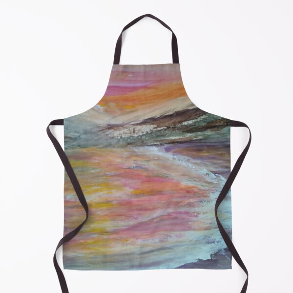 Item preview, Stunning Sunrise Over a Beach Landscape Painting designed and sold by Aryxaba.