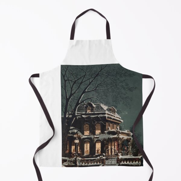 Item preview, Christmas Eve Evening Scene designed and sold by Oldetimemercan.