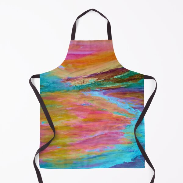 Item preview, Colorful Sunrise Over a Beach Landscape Painting designed and sold by Aryxaba.