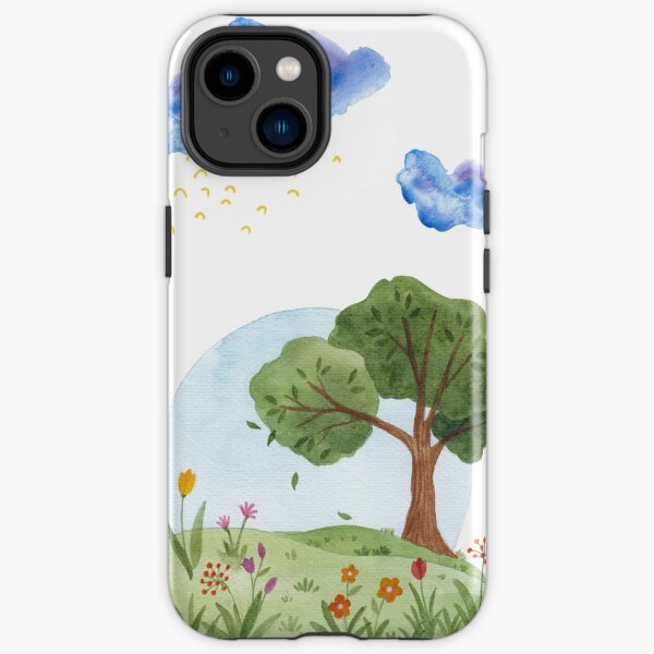 Eva in Heaven iPhone Tough Case