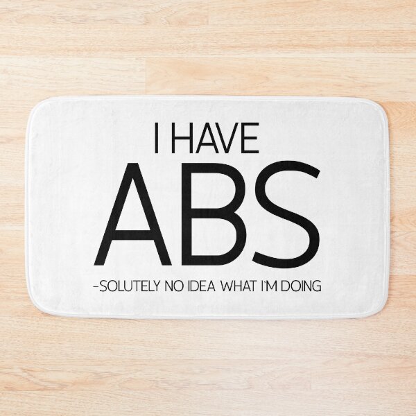 Item preview, I Have ABS Fitness Graphic Design designed and sold by QuanJewelry.