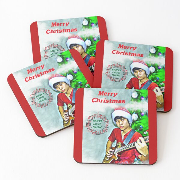 Item preview, Guitarist musician for Christmas designed and sold by Artbellachi.