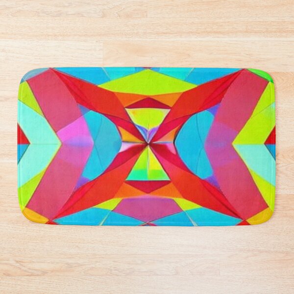 Item preview, Abstract Reds and Blues designed and sold by calibrit.
