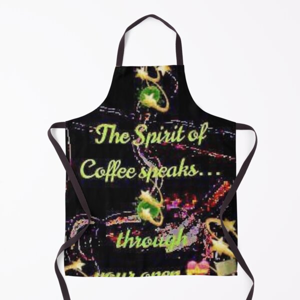 Artikelvorschau, Der Geist des Kaffees spricht durch dein offenes Herz entworfen und verkauft von SoulArtSara.