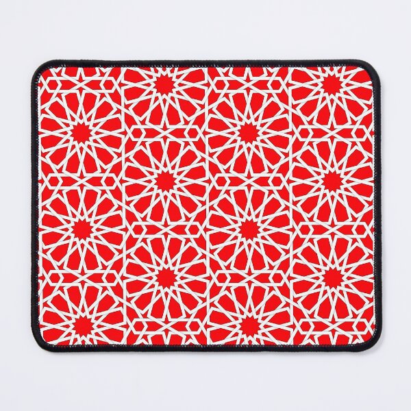 Item preview, Red and White Star Moroccan Star Pattern designed and sold by Islanr.