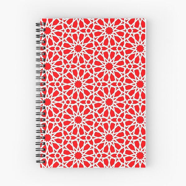 Item preview, Red and White Star Moroccan Star Pattern  designed and sold by Islanr.