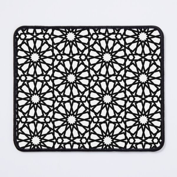 Item preview, White and Black Star Moroccan Star Pattern  designed and sold by Islanr.
