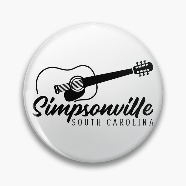 Artikelvorschau, Simpsonville South Carolina Touristenandenken entworfen und verkauft von carolinafound.