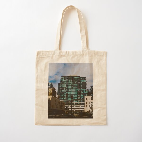 Buildings Along The Road, Rodeo Drive Tote Bag by Panoramic Images - Pixels